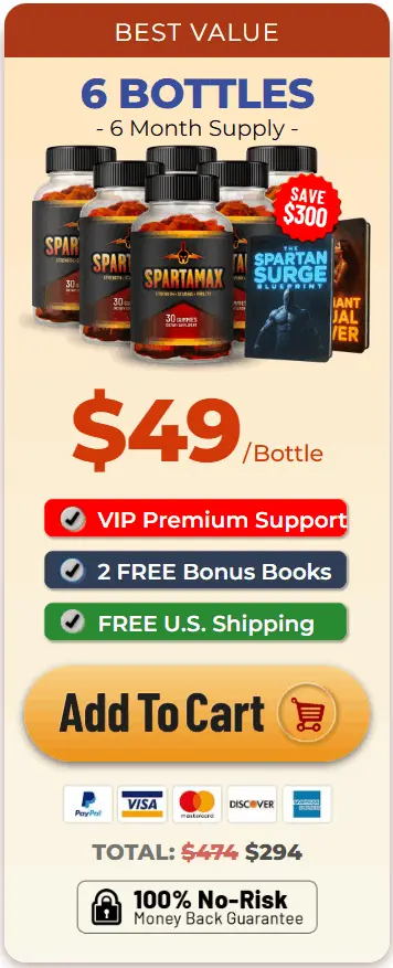 spartamax 6 bottles price